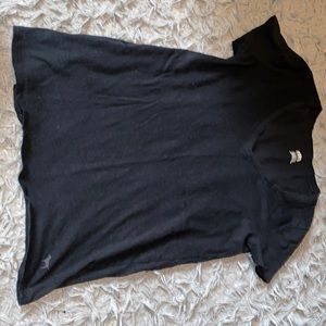 Pink Victoria’s Secret, Black Tee, XS.